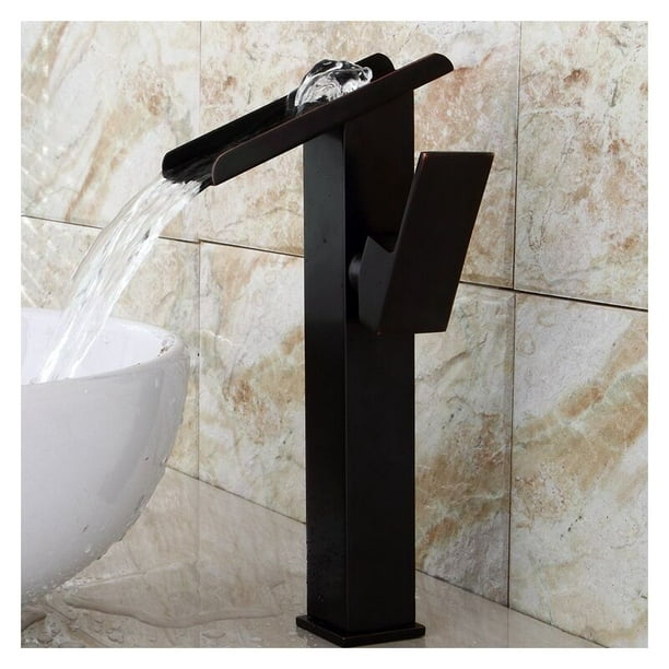 Robinet mitigeur pour lavabo de salle de bain - Mitigeur cascade