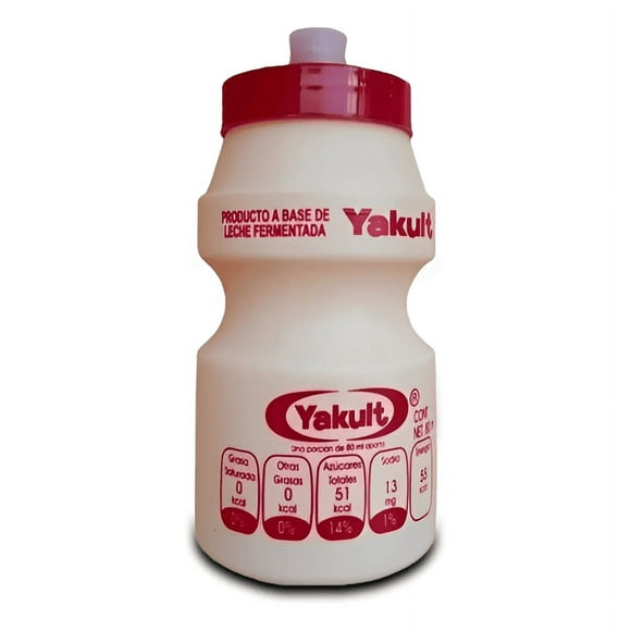 vaso con diseño de yakult de 580 ml para chelas bebidas y fiestas