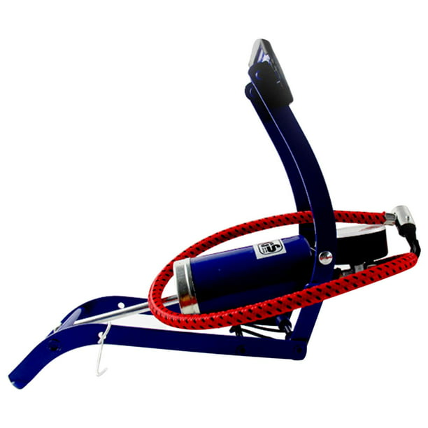 VOGORA Bomba de aire para bicicleta con manómetro, inflador con válvula  Presta y Schrader,hinchador mancha portátil mini bomba de alta presión  160PSI : : Deportes y aire libre