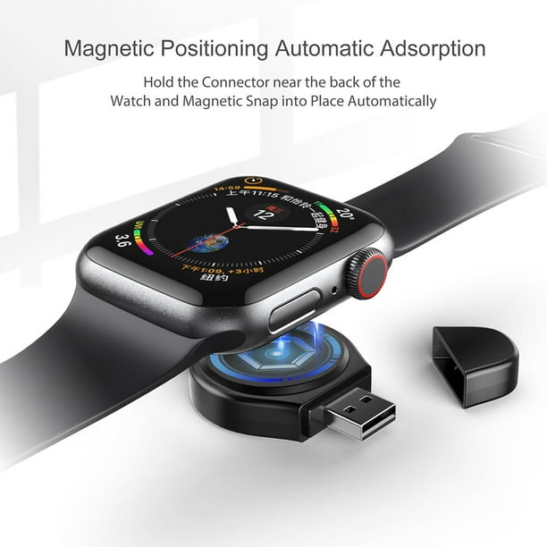 Cargador Apple Watch Serie 1,2,3,4,5,6,SE y 7 Magnético