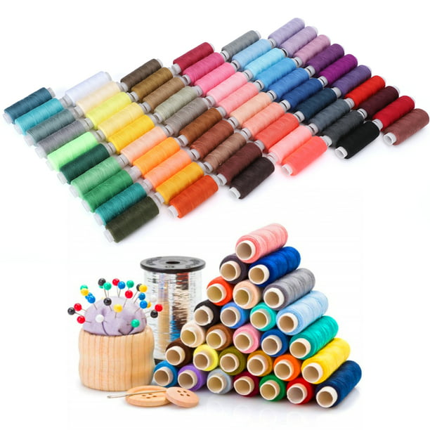 Kit de hilos para coser y marcador textil adhesivo