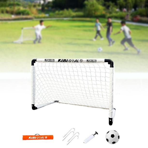 Portería de fútbol Red de fútbol portátil para juegos de patio trasero y  porterías de entrenamiento para y jóvenes Práctica de fútbol con bolsa