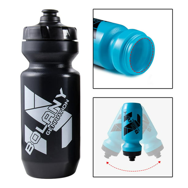 Botella de agua deportiva para apretar, botella de agua para bicicleta, a  prueba de fugas, para deportes al aire libre, botella de agua de 20.6 fl oz
