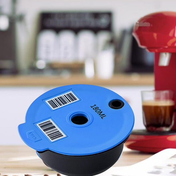 El filtro de café recargable de las cápsulas de café reutilizables  fácilmente los accesorios 180ml Baoblaze Cápsula de café