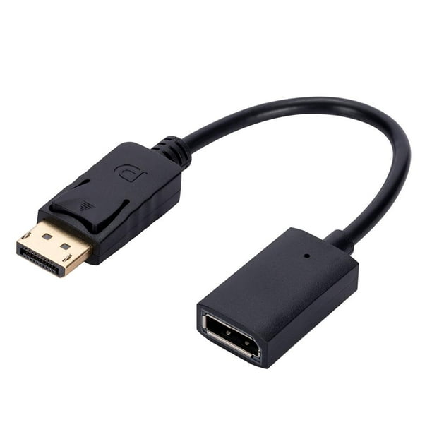 Mini Adaptador Convertidor con Cable, Compatible con HDMI Macho a