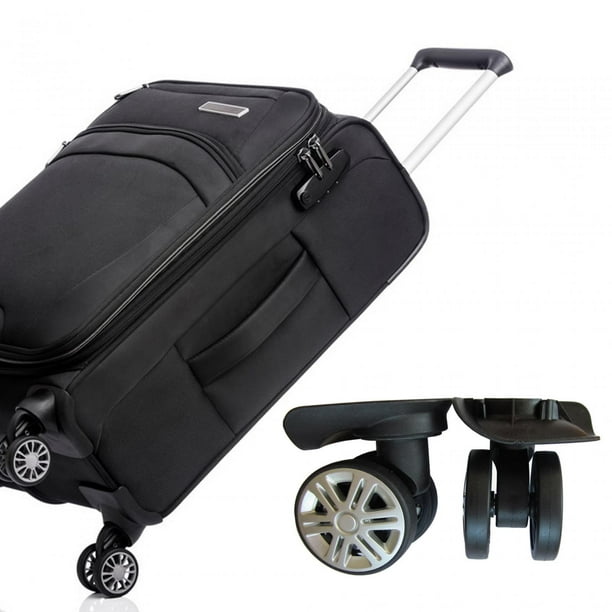 2 piezas de ruedas para maletas, ruedas de repuesto para equipaje, ruedas  giratorias duraderas, ruedas giratorias para maletas, juego de reparación  de Baoblaze ruedas para maletas