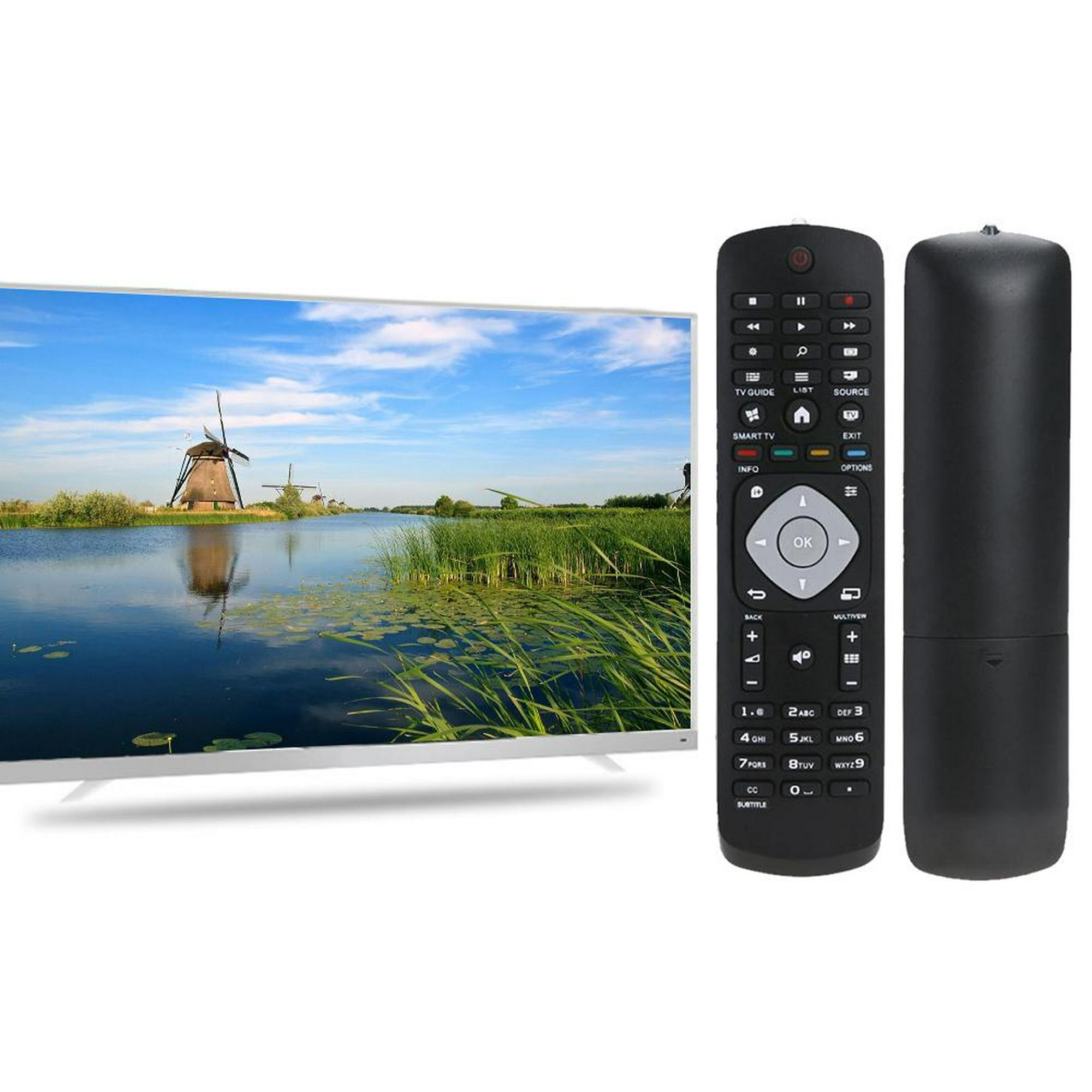 Nuevo control remoto universal reemplazo Philips TV remoto para Philips TV  reemplazo para LCD LED 4K UHD Smart TV remoto