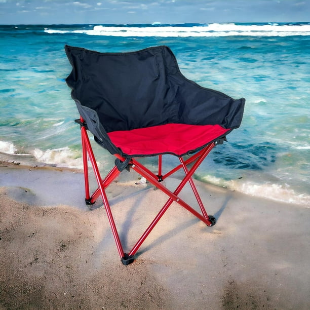 6 Silla Plegable Playa Camping Incluye Funda Y Portavaso