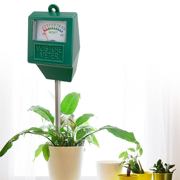 Medidor de humedad del Humedad húmeda seco Planta Medidor de agua  Higrómetro Sensor para plantas domésticas Herramienta de jardinería CUTICAT  probador de suelo