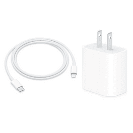Cargador para iphone 11 + cable Lightning, USB, Apple, Carga Rápida