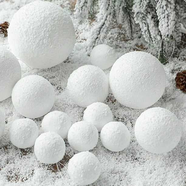 15 bolas de nieve DIY para hacer una manualidad navideña