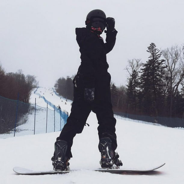  Pantalones de nieve de hielo para hombre para mujer, para  snowboard, ropa de esquí, color negro, talla XS : Ropa, Zapatos y Joyería
