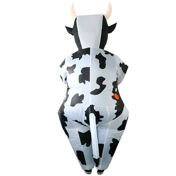 Traje Disfraz Divertido Disfraz K354 Vacas Granero Animal Adulto Inflable  Ventilador Explotado