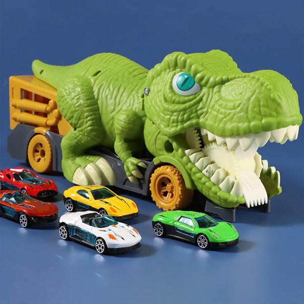 Juguete Para Niños Carro Armable 2 En 1 De Dinosaurio