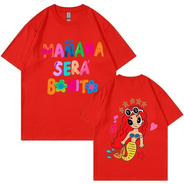 Camiseta de La Bichota Karol G para mujer, camiseta de Manana Sera
