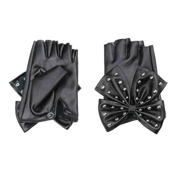 Guantes Punk sin dedos negros para Halloween, guantes de mendigo para  disfraz de Cosplay YONGSHENG 9024715299789