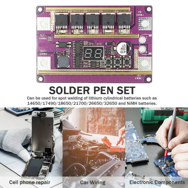 Soldador de Gas Tipo Bolígrafo Kit de Accesorios - UNIT Electronics