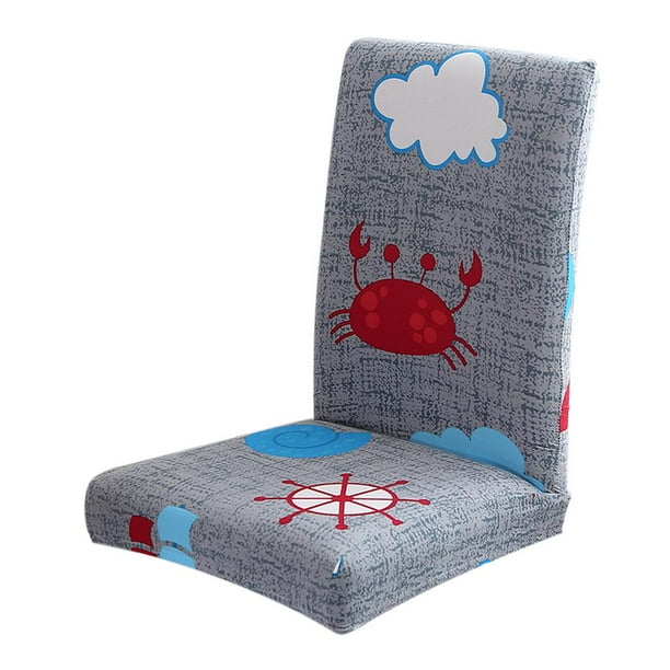 Funda forma forma Comedor de Tela Spandex Cojín de Asiento Silla de Comedor  8 Macarena Fundas para sillas de comedor