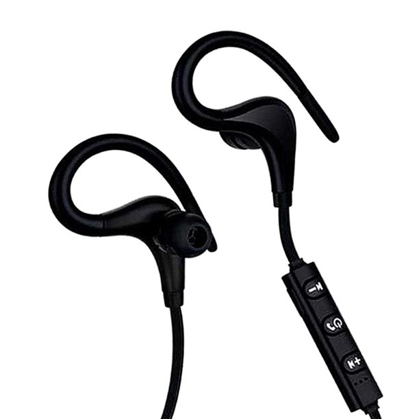 Auriculares Inalámbricos Bluetooth Sport Running Auriculares Auriculares  Con Micrófono Negro Sunnimix Auriculares deportivos para correr