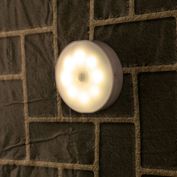 EZVALO Lámpara inalámbrica LED Luz nocturna Inducción Movimiento del cuerpo  humano
