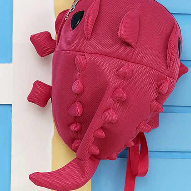 Lindo dinosaurio bebé rosa niño mochila impermeable mini mochila  niños/niñas linda mochila pequeña, Imagen 425, Mochilas Tradicionales