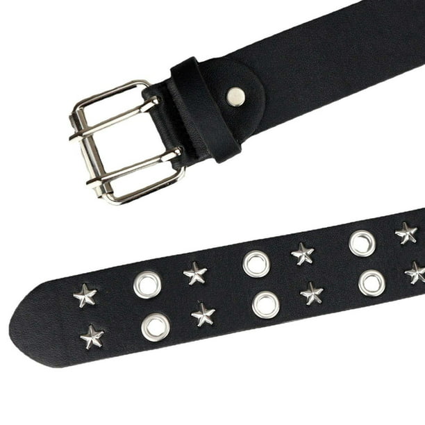 Cinturón de para hombres y mujeres, cinturón de jeans con ojales de 2  agujeros, cinturón decorativo Macarena Cinturón