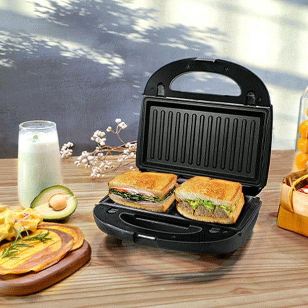 Sandwichera Eléctrica Sandwichera 750W Placa Extraíble Electrodomésticos  Cocina JShteea El nuevo