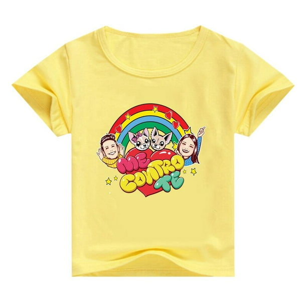 Ropa de verano para niños, camiseta para niños de 2 a 12 años, camiseta de  manga corta para chicas a Gao Jinjia LED