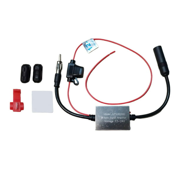 Mini Receptor Señal Antena Coche Universal Modelo Completo