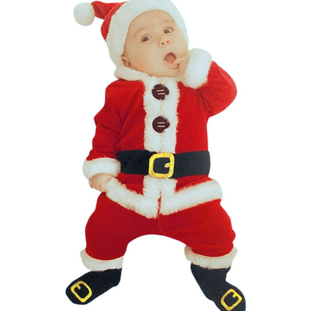 Comparar Bastante alto Guardurnaity Conjunto de traje de Papá Noel para niños pequeños, adorno de  ropa interesante, vestido de Navidad encantador, accesorio de ropa,  accesorios Disfraces de disfraces Rojo ochenta Guardurnaity AP013956-02B |  Walmart en