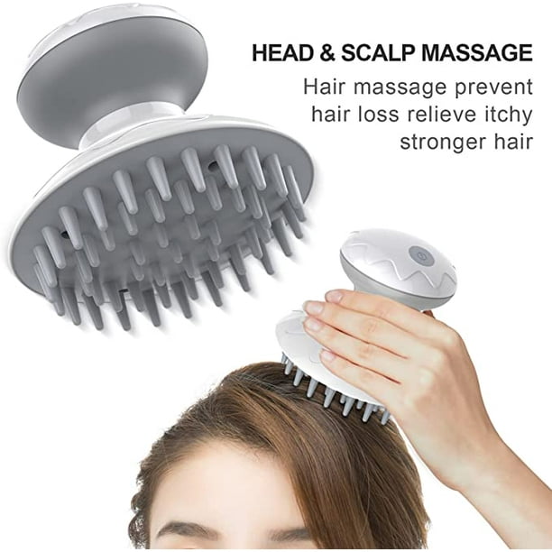 Cepillo masajeador de cuero cabelludo | Masajeador de cuero cabelludo para  el crecimiento del cabello | Masajeador de cabeza cuero cabelludo estrés