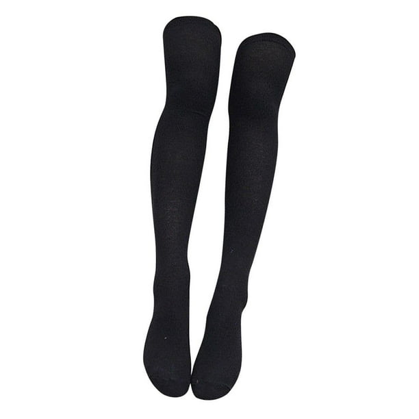 Jianghuo Medias Calcetines Negros Calcetines de Mujer Lindos Calcetines  Medias Negras Calcetines de Mujer Muslo Alto Calcetines Japoneses Calcetines  de Mujer