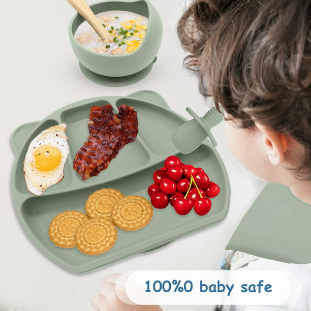 Los platos de silicona para bebé - Un Chef profesional en tu hogar