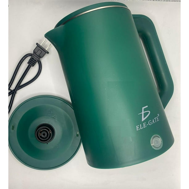 Jarra Tetera Hervidor Electrica 2.3L Inox/Polp.Lib/BPA Verde Prodotty  HOG163