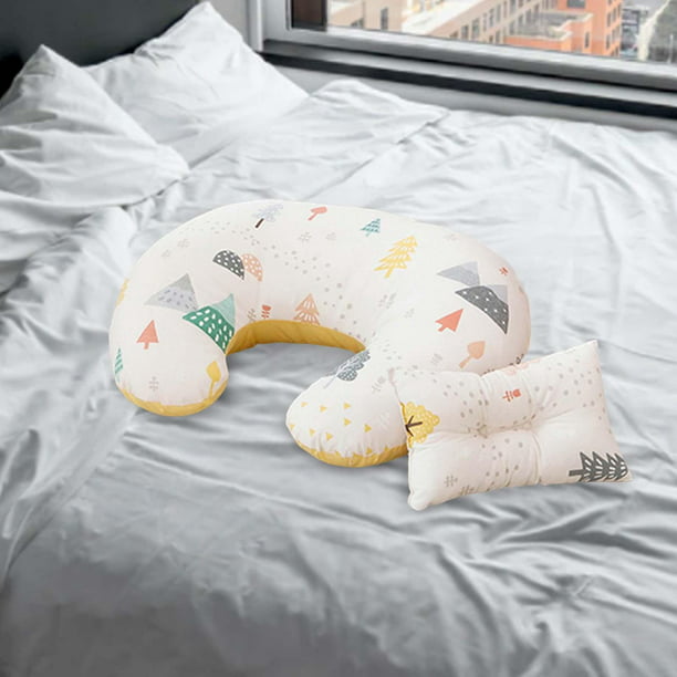  MBETA Almohada en forma de U para bebé, almohada de lactancia  extraíble, funda de almohada simple : Bebés