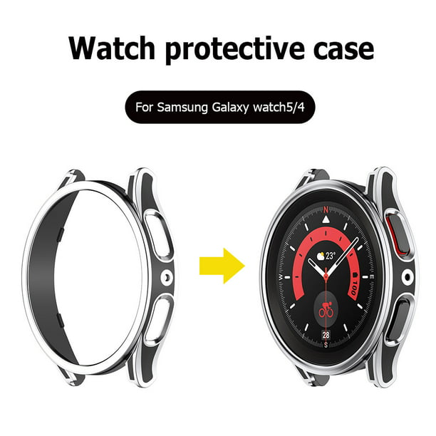 Funda de reloj para Samsung Galaxy Watch 4 Protector de pantalla