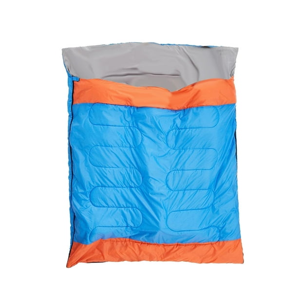 Saco de dormir Ultraligero Camping Impermeable Saco de dormir engrosado  Invierno Cálido Saco de dormir Adulto Al aire libre Camping Sacos de dormir-azul  marino- (huali)