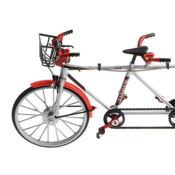 Miniature Diecast Tandem Bike - MAGIDEAL - Rouge - Jouet de vélo de course  en alliage - Collection - Cdiscount Jeux - Jouets