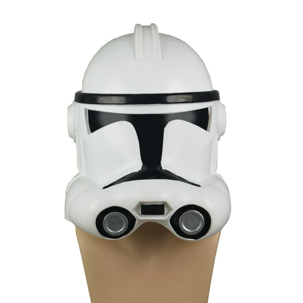Casco de Darth Vader de Star Wars, disfraz de soldado clon mandaloriano,  Sith Jet Stormtrooper, máscara de Cosplay de cabeza completa de PVC para  regalo