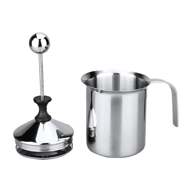 Espumador De Leche Manual Inox 800 ML