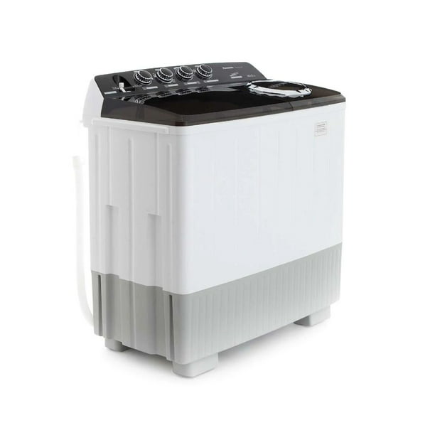 Lavadora doble tina de alto poder Panasonic NA-W160X1BMX lavado 16kg  centrifugado 7.5kg