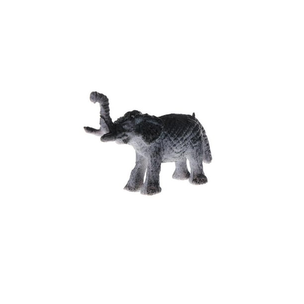 12 Piezas de Plástico Pequeño Animales de Silvestre Modelo Figuras Juguete  Preescolar Sunnimix Juguete animal para niños