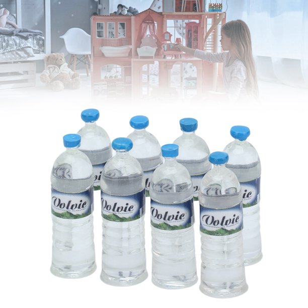 Botellas de agua en miniatura, mini botellas de agua, accesorios para casas  de muñecas -  México