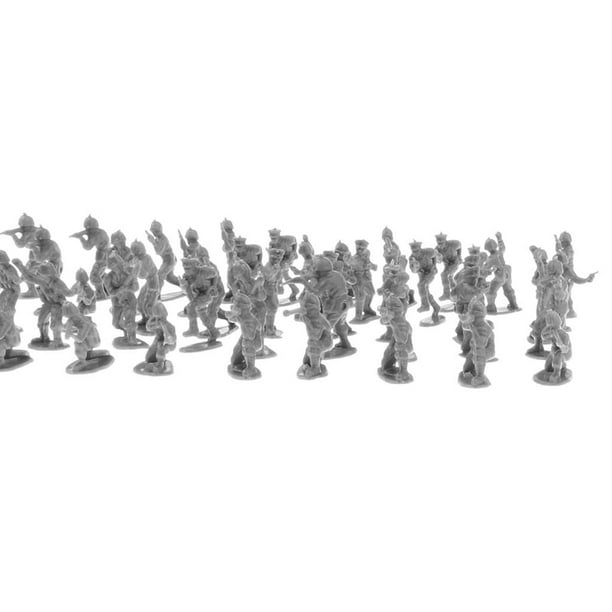 Figura de acción de soldados, modelo de escena del ejército, Mini