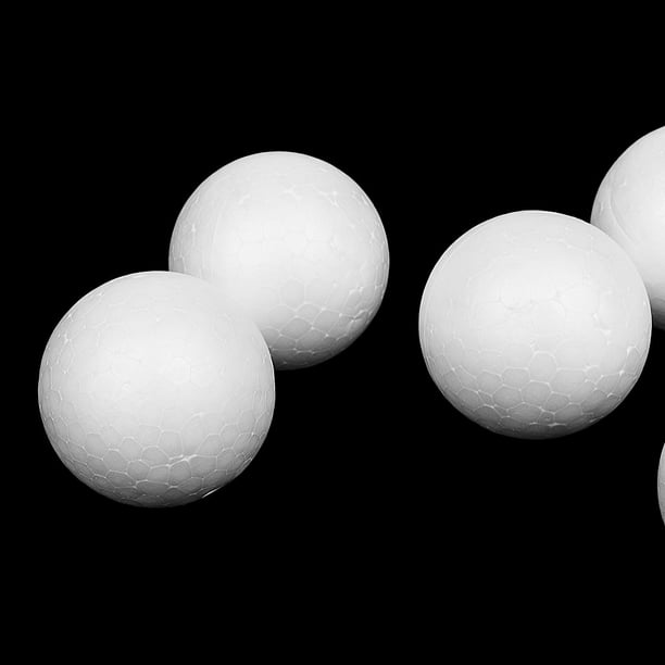 DIY redondo espuma de poliestireno bolas de Navidad bola blanca modelado  poliestireno espuma artesanía bolas navidad decoraciones fiesta de boda