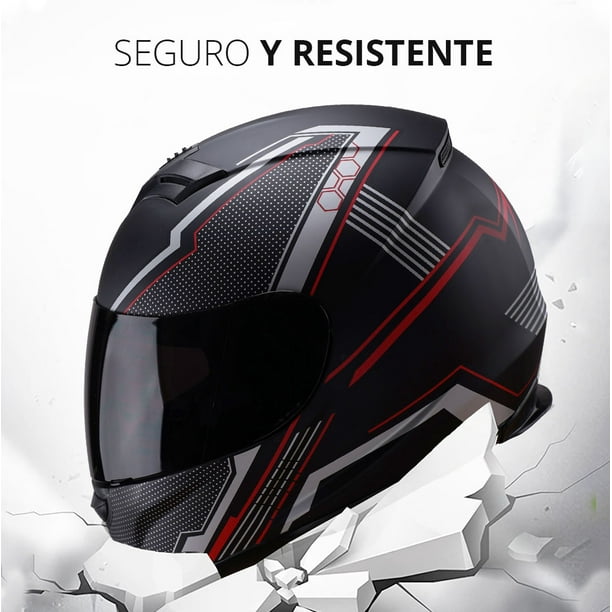 Casco Integral Certificado Por DOT Casco De Motocicleta Para Hombres Casco  Integral Casco De Seguridad Para Motocicleta De Turismo Cálido Con Ranura P