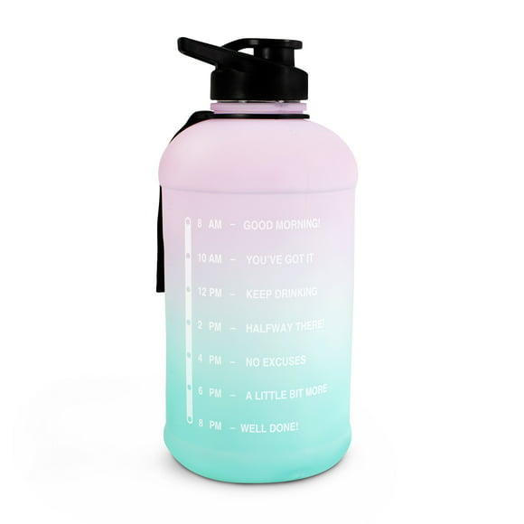botella motivacional 22 litros idea nuova rosaverde