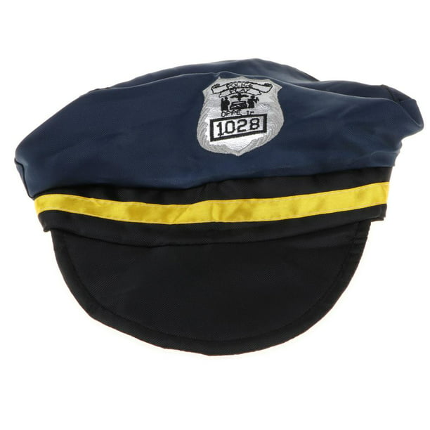 Gorra de policía de 2 piezas, gorra de policía, juego de rol, juguete de  policía, sombrero de policía, sombrero de policía para niños, disfraz de