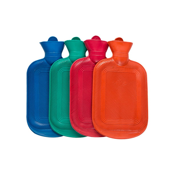 Bolsa de agua caliente de 33.8 fl oz, botellas de agua caliente de  inyección de agua, para calambres menstruales, manos calientes, pies,  cintura