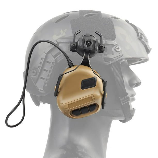 Cubierta Modular táctica de protección para auriculares, diadema para  llamada, orejera, protección MOLLE, funda para auriculares
